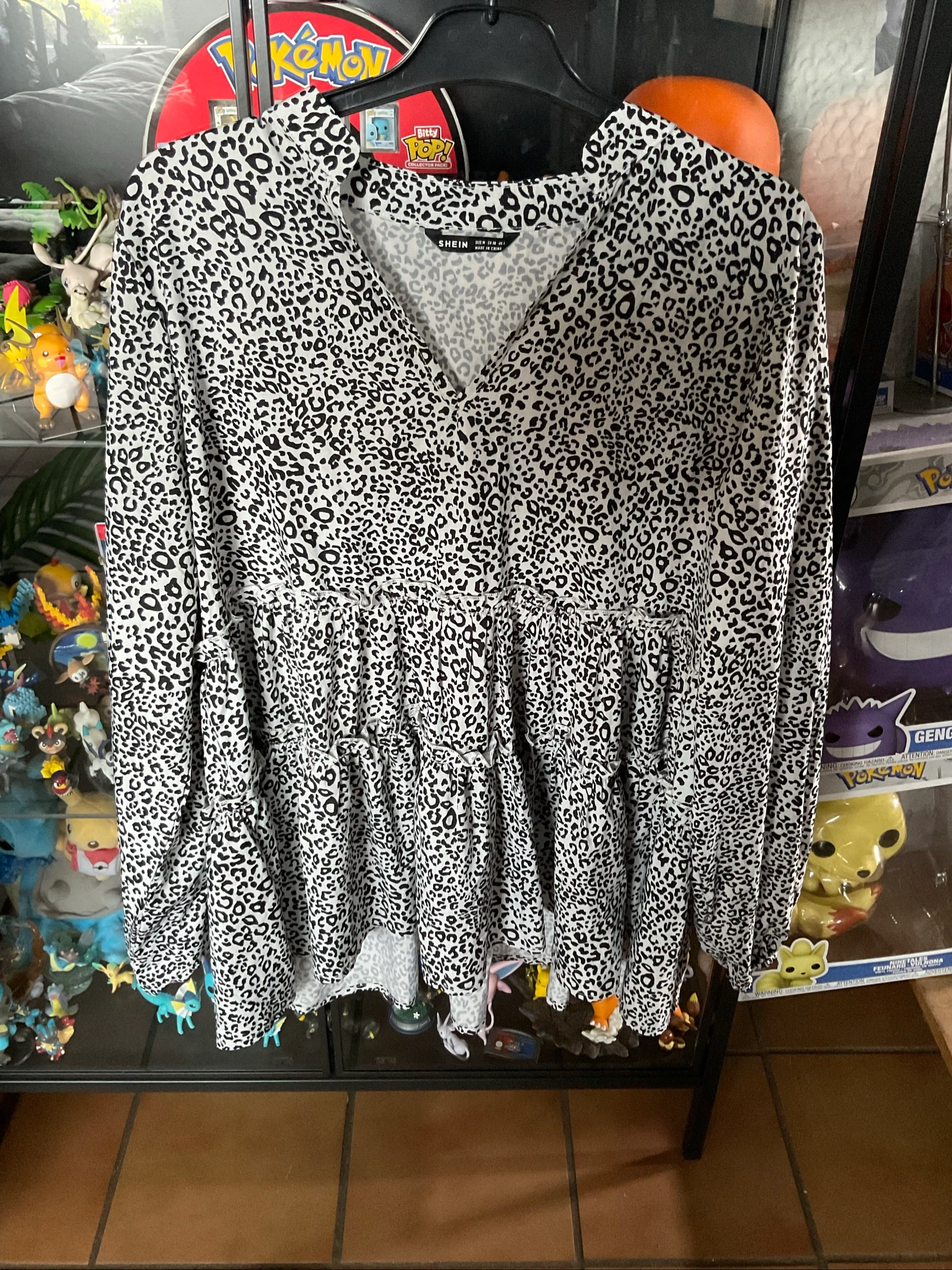 Blouse imprimé léopard 